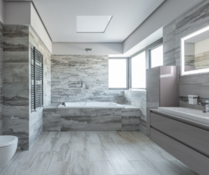 bathroom waterproof flooring in San Antonio, TX from O'Krent Floors