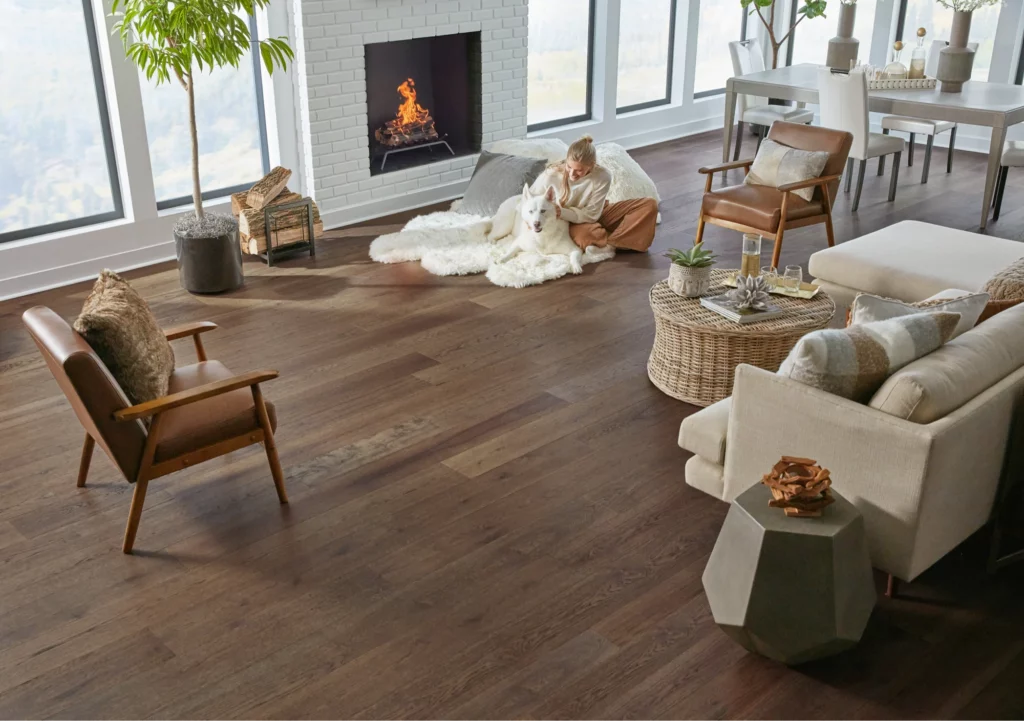 Hardwood flooring