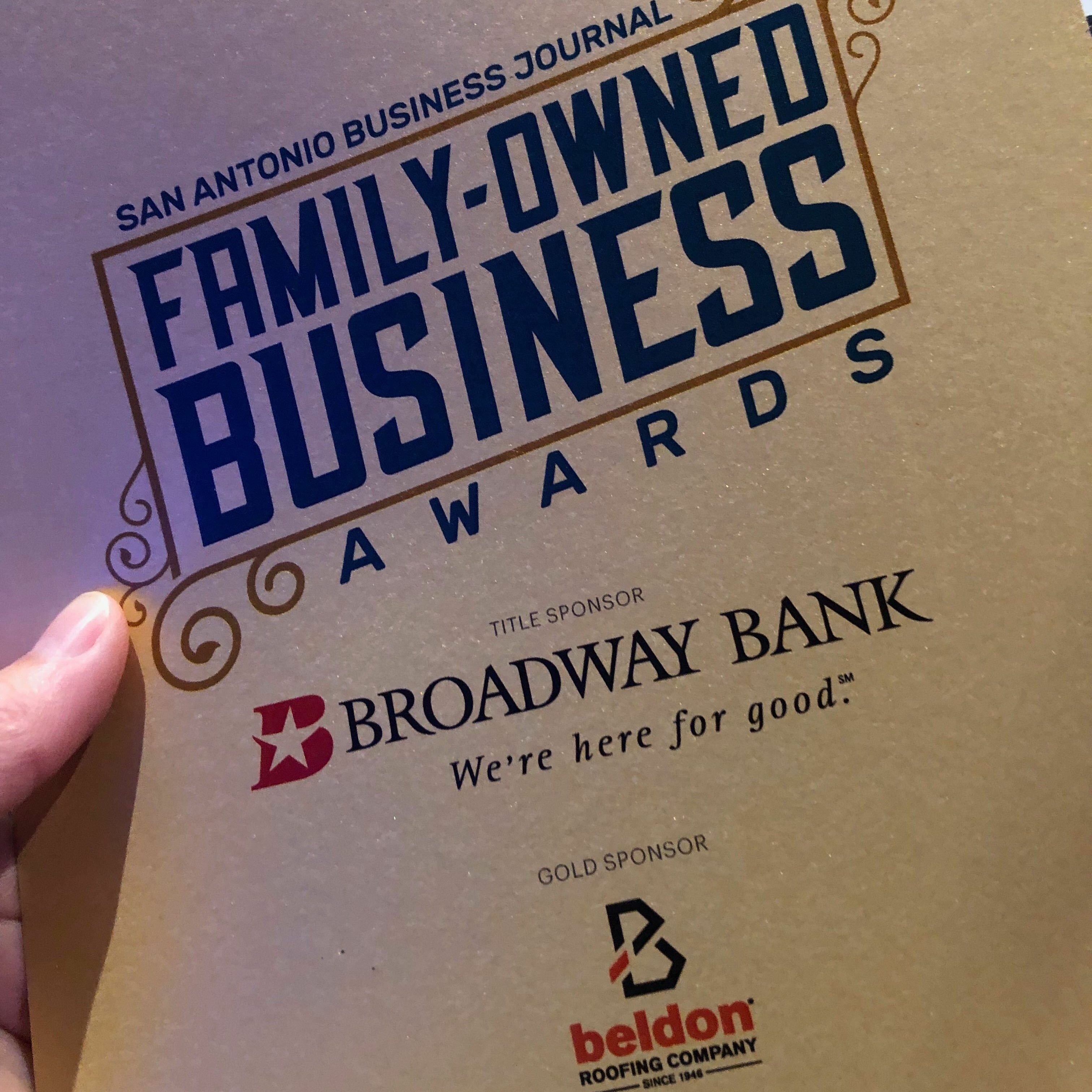 Family owned business awards | O'Krent Floors